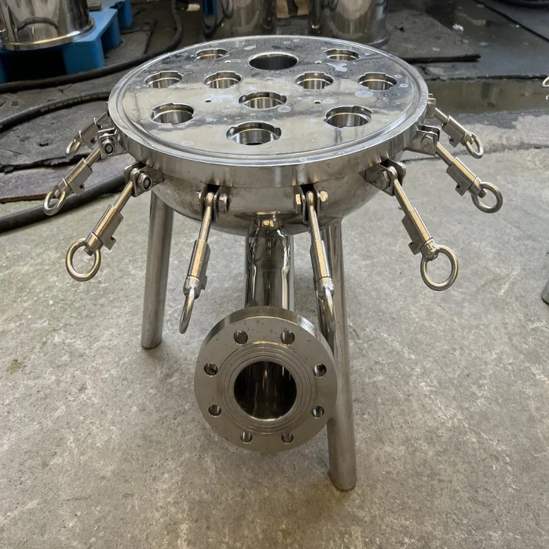 Food Grade Stainless Steel SS304 Cartridge Filter Housing, Corrosion Resistant, Industrial