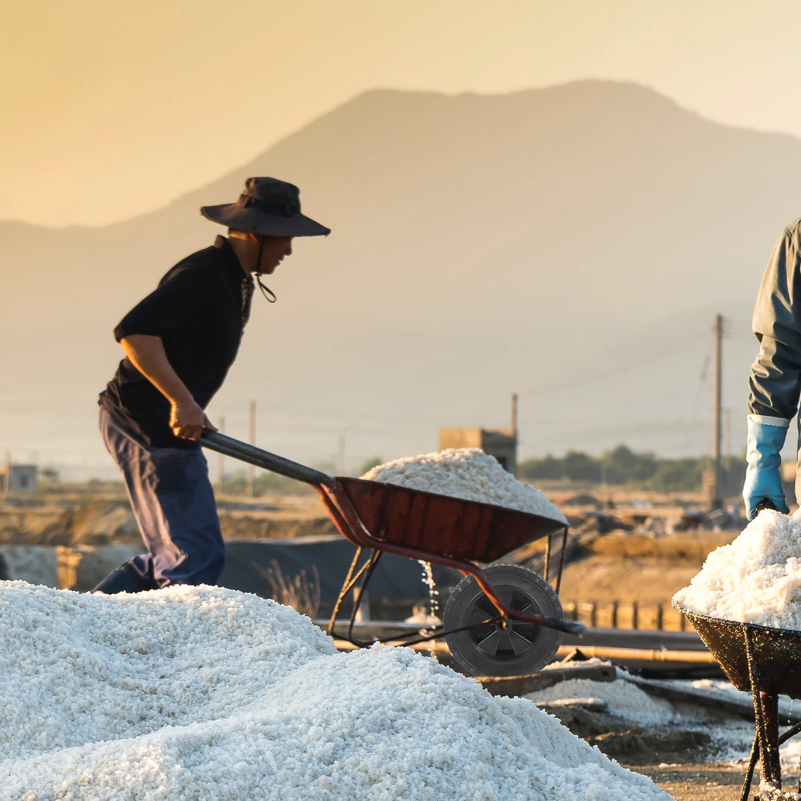 

Rubber Durable Cart Wheel Replacement for Garden Cart Lawn Mower Wagon Push Mower Wheelbarrow Use