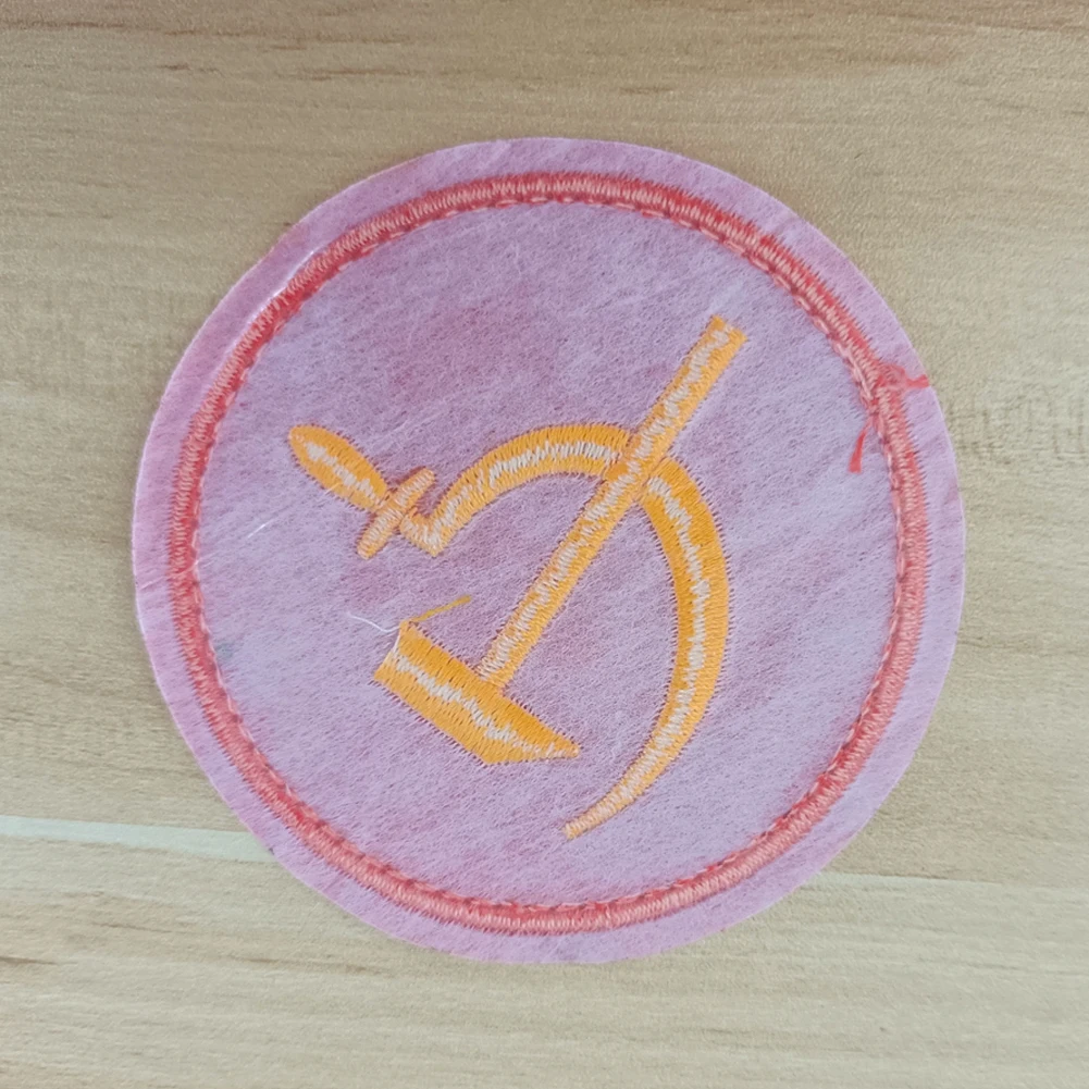 5PC Soviet Union CCCP Sickle Hammer Embroidery Applique Patch Round Badge DIY Backpack Clothe Sewing Patch Commemorative Armband