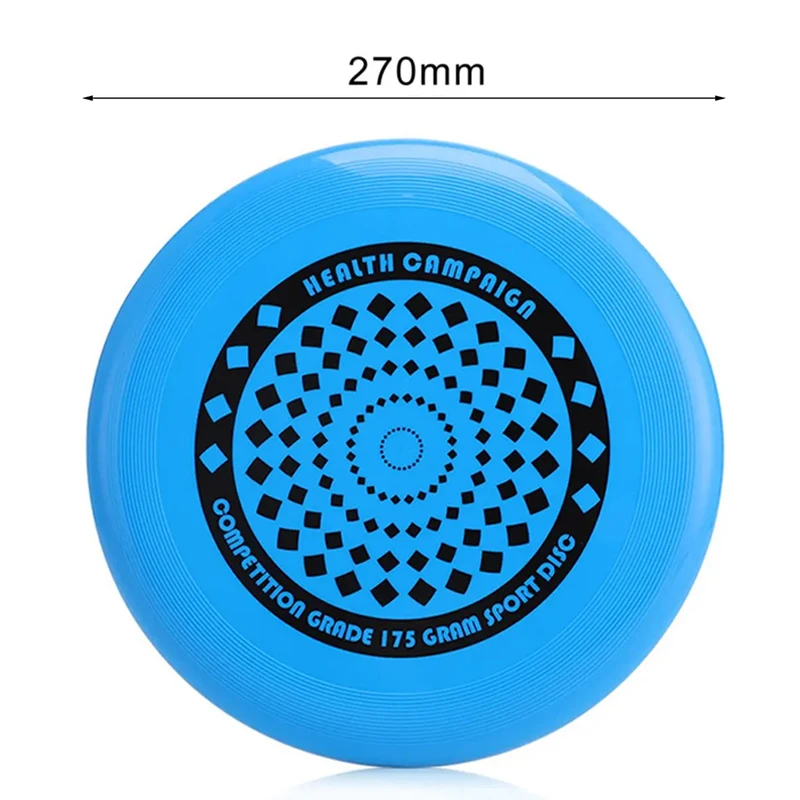 27cm Professional Flying Disc Children Adult Outdoor Playing Flying Saucer Game Disc Golf Competition Beach Water Sports Toy