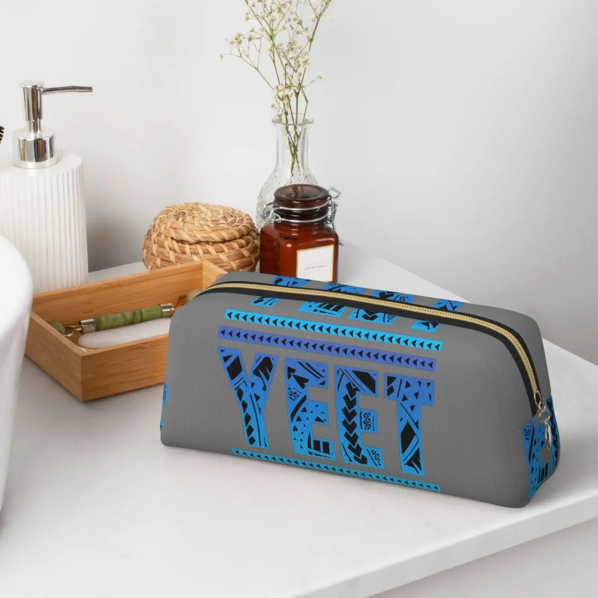 

Jey Uso Yeet Pattern Jey Pencil Cases for Students Gifts Pen Box Pencil Bag Large Capacity Pencil Pouch Pen Holder