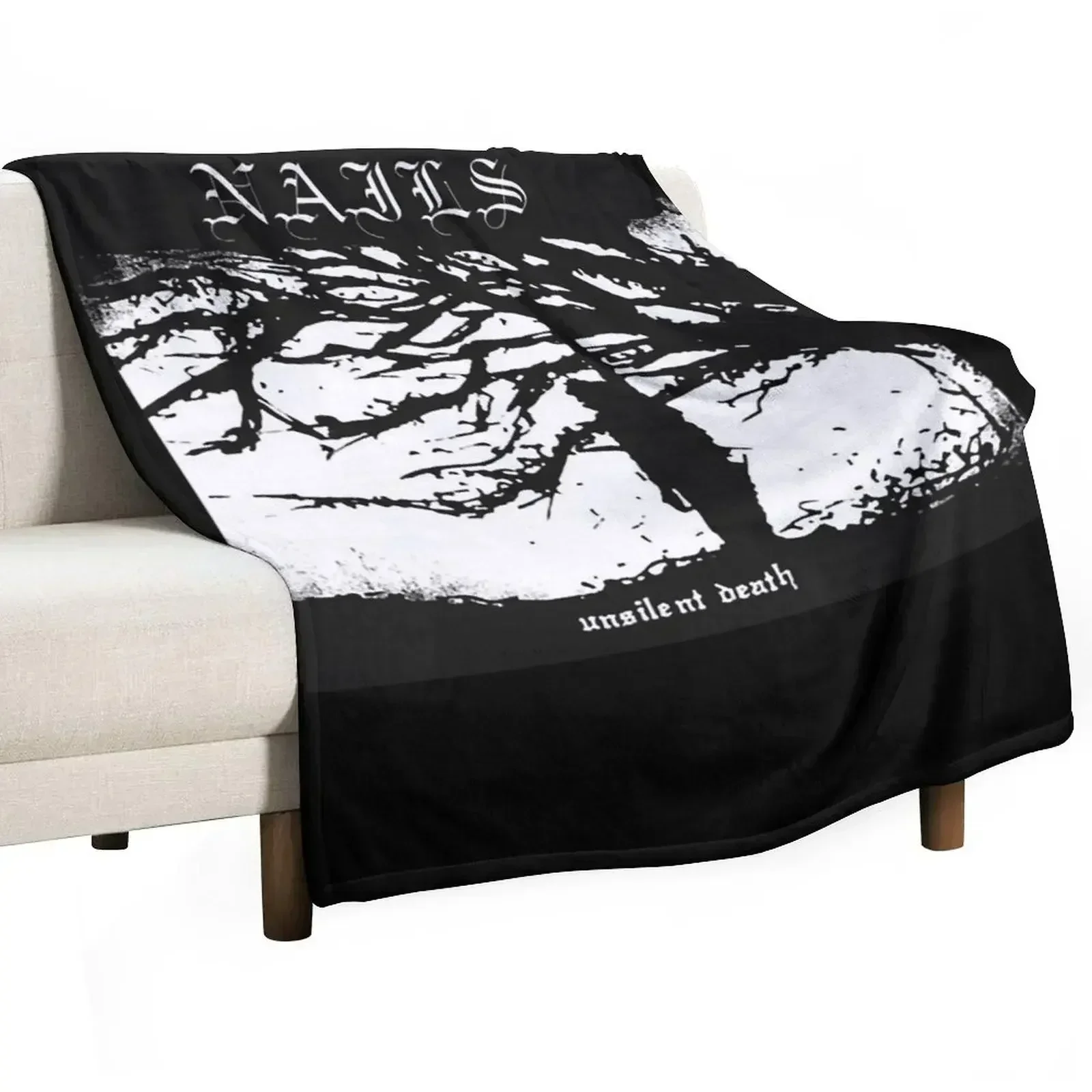 nails band-trending Throw Blanket christmas decoration Hair Blankets For Sofas Sofa Quilt Hairys anime Blankets