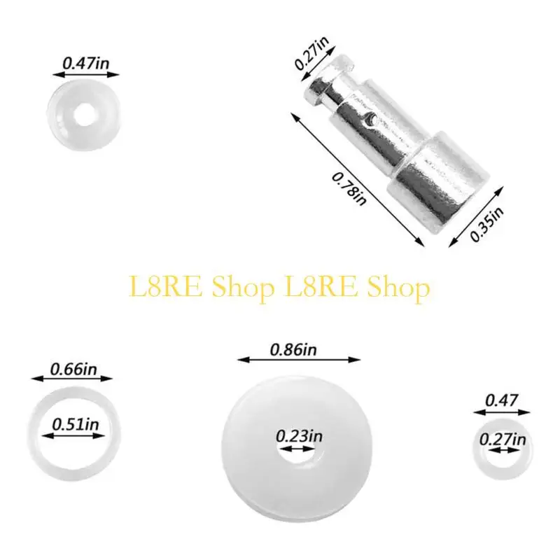 L8RE Essential Accessories Cooker Gasket Set Perfect for Pressure Cookers