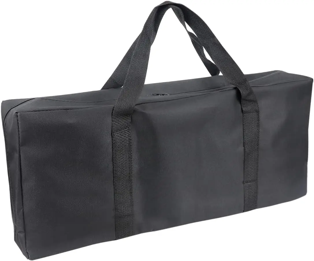 BBQ Tools Carry Bag,Large Capacity Oxford Grill Tool Carry Bag, Waterproof Outdoor BBQ Grill Accessories Bag for Picnic Cooking