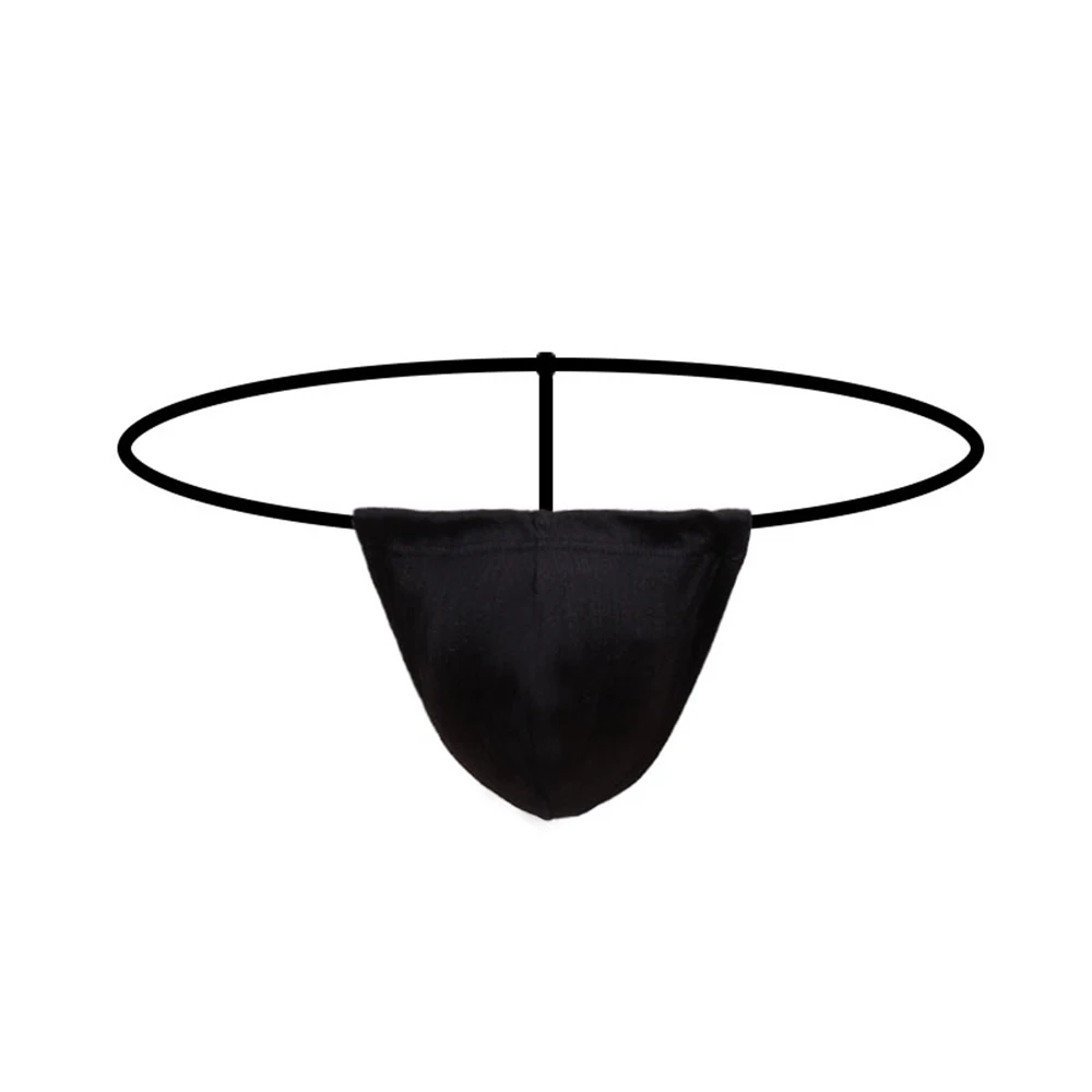 

1pc Sexy Men's T-Back G-Strings Thongs U-convex Pouch Briefs Shorts Low Waist Man Breathable Panties Underwear