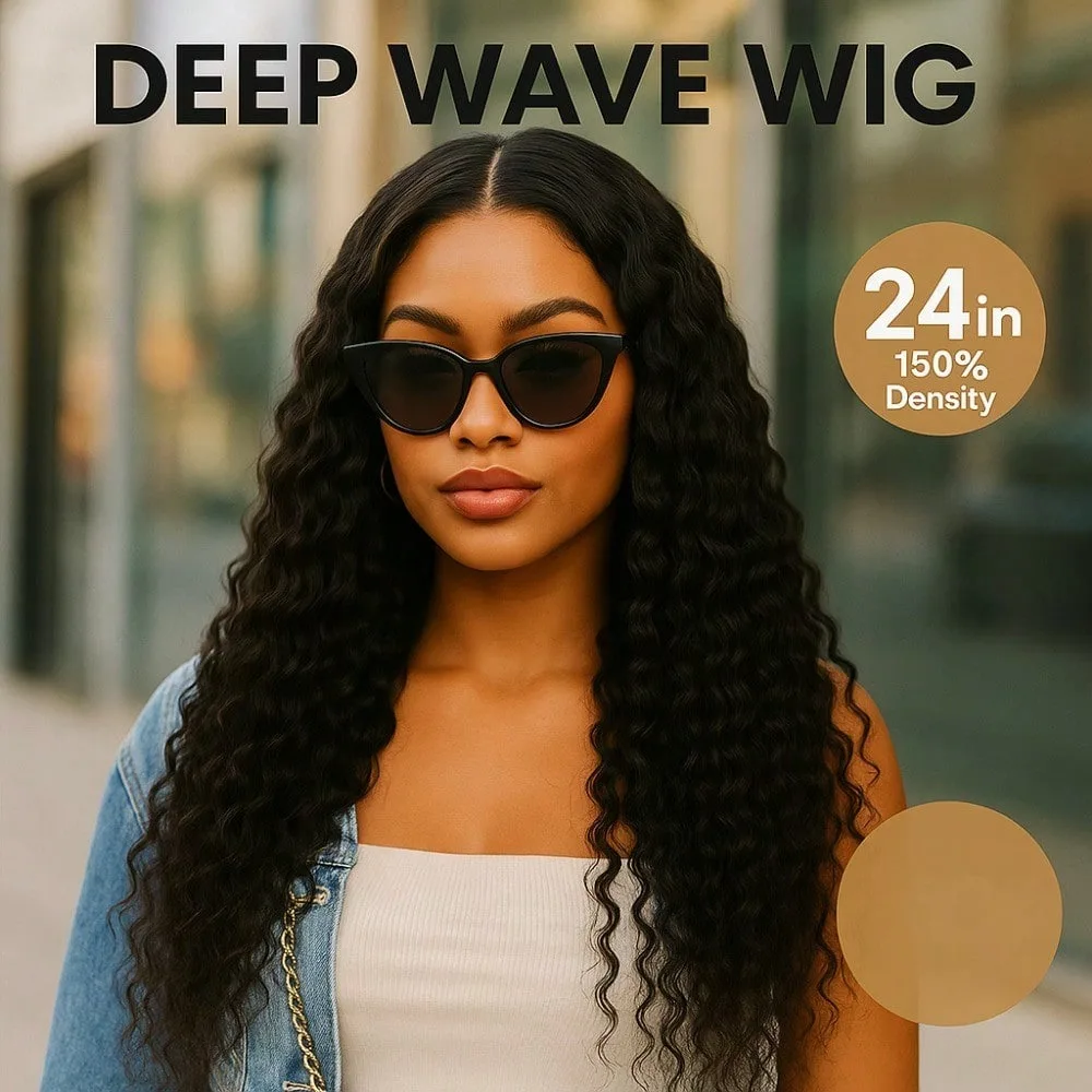 

Натуральный черный длинный вьющийся парик, 150% плотность кружевного парика с шапочкой для волос, элегантные синтетические волосы для женщин, подходят для повседневного ношения