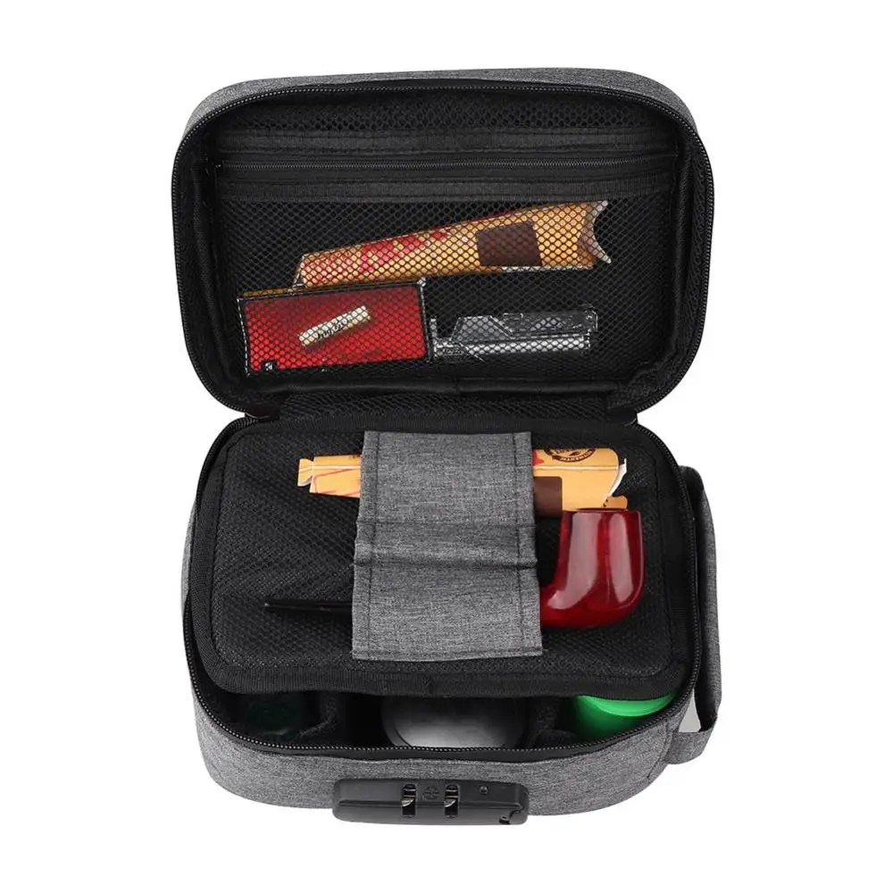 Smell Proof Bag With Lock Odorless Stash Storage Case Accessories Set Container Anti-odor Medicine Bag For Home Travel