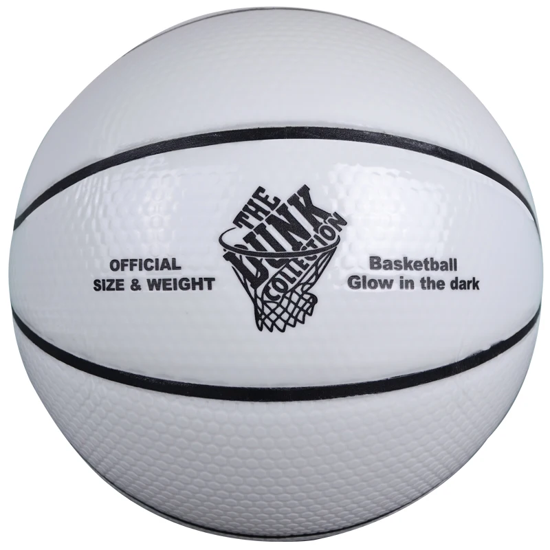 

Glow in the dark light up sports balls custom logo glowing size 7 Luminous basketball ball