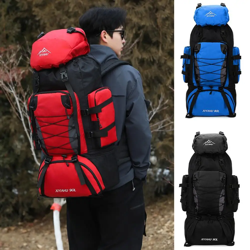 Große Kapazität Wandertasche Unisex Multifunktionale Atmungsaktive Wasserdichte Bergsteigen Rucksack Sport Freizeit Reise Rucksack