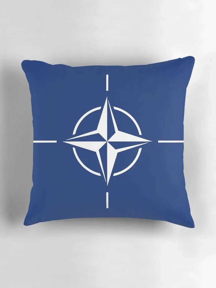 NATO flag Throw Pillow Christmas Cushion For Home Pillows Aesthetic Decorative Cushion Couch Pillows pillow - view 3