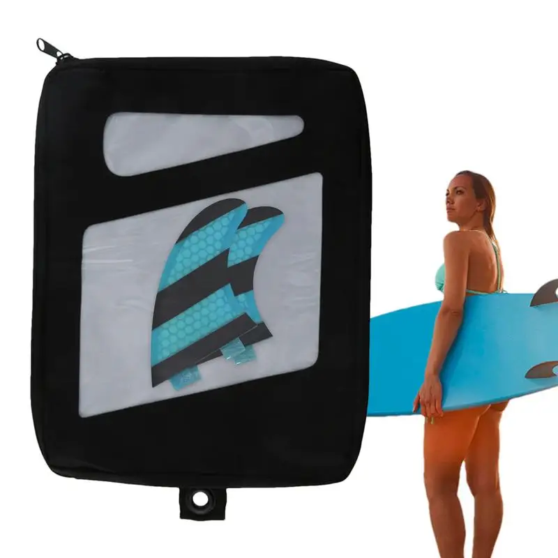 

Surf Fins Travel Bag Fin Organizer Carrying Bag Waterproof Fin Case Portable Carrier Pouch For Surf Fins Large Capacity Surfing