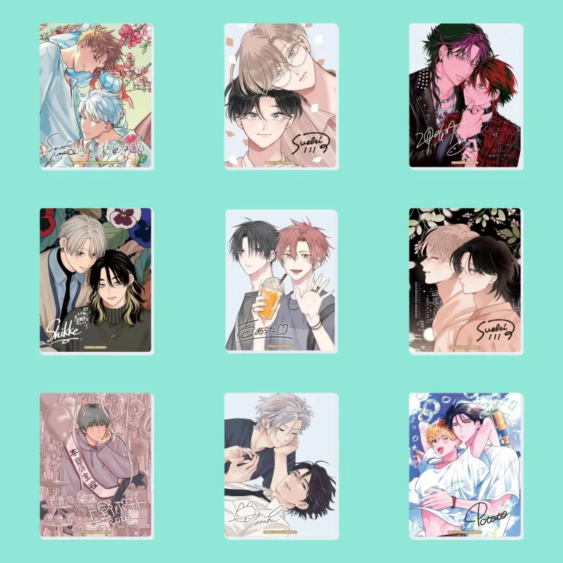 Bloom & Melo Kiss Exhibition 2026 15CM Acrylic Stand figure Stand Plate Cosplay Prop Decor Cartoons present Friend keychain 