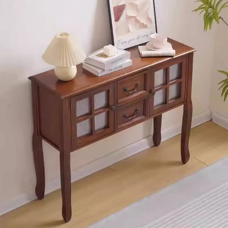 Rustic Drawers Living Room Cabinets Classic Nordic Organizer Display Living Room Cabinets Wooden Retro Gabinete Furniture
