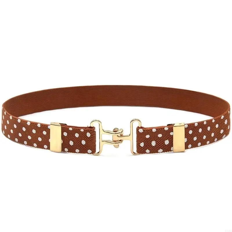 Children Belt for Equestrian and Daily Use Adjustable Elastic Waist Belt 6XDA