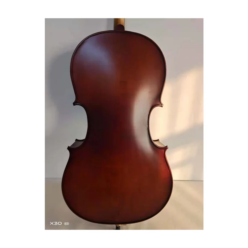 SONG Brand Maple Back cello with Bag and Bow, Hand Made, Solid Wood, Neck, 1/4