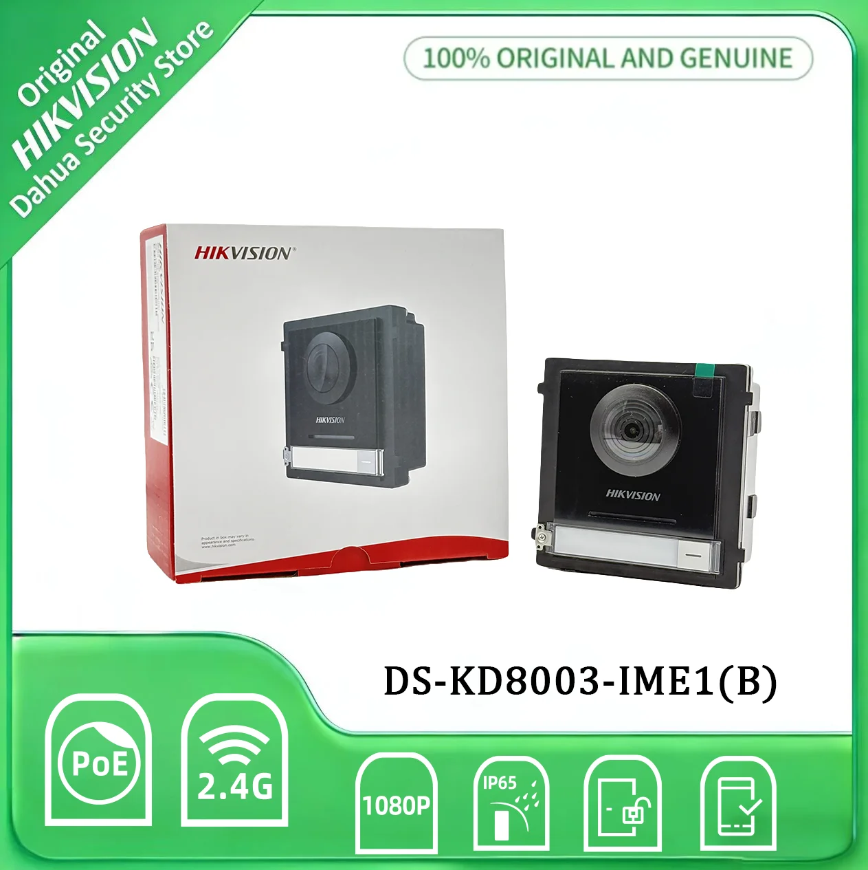 Hikvision DS-KD8003-IME1 (B) E - Smart Home Hikvision avaliação e preço