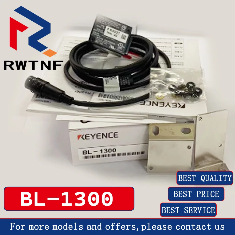 Gloednieuwe originele BL-1300 KEYENCE ultracompacte digitale barcode QR-codelezersensor, 100% originele magazijnvoorraad