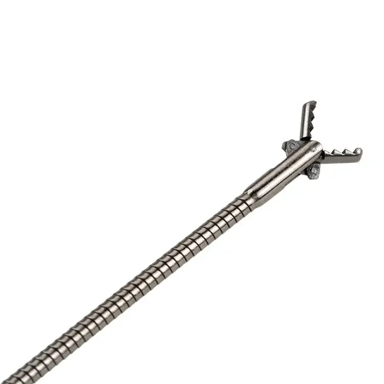 Hospitime Disc Forceps/Disc Ronguer/Biopsy Punch Forceps with Cup and Serration on Tips - Golden Handle Neuro Instruments