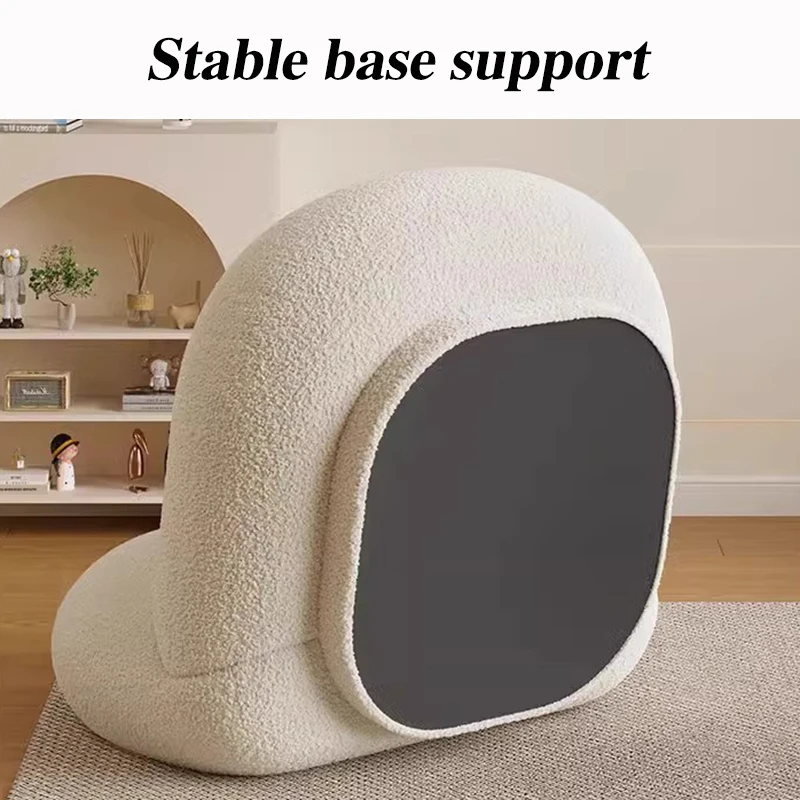 أرائك غرفة المعيشة الاسكندنافية لشخص واحد أريكة فردية أرائك مريحة دوارة لغرفة النوم كرسي استرخاء أثاث غرفة جمالية #3