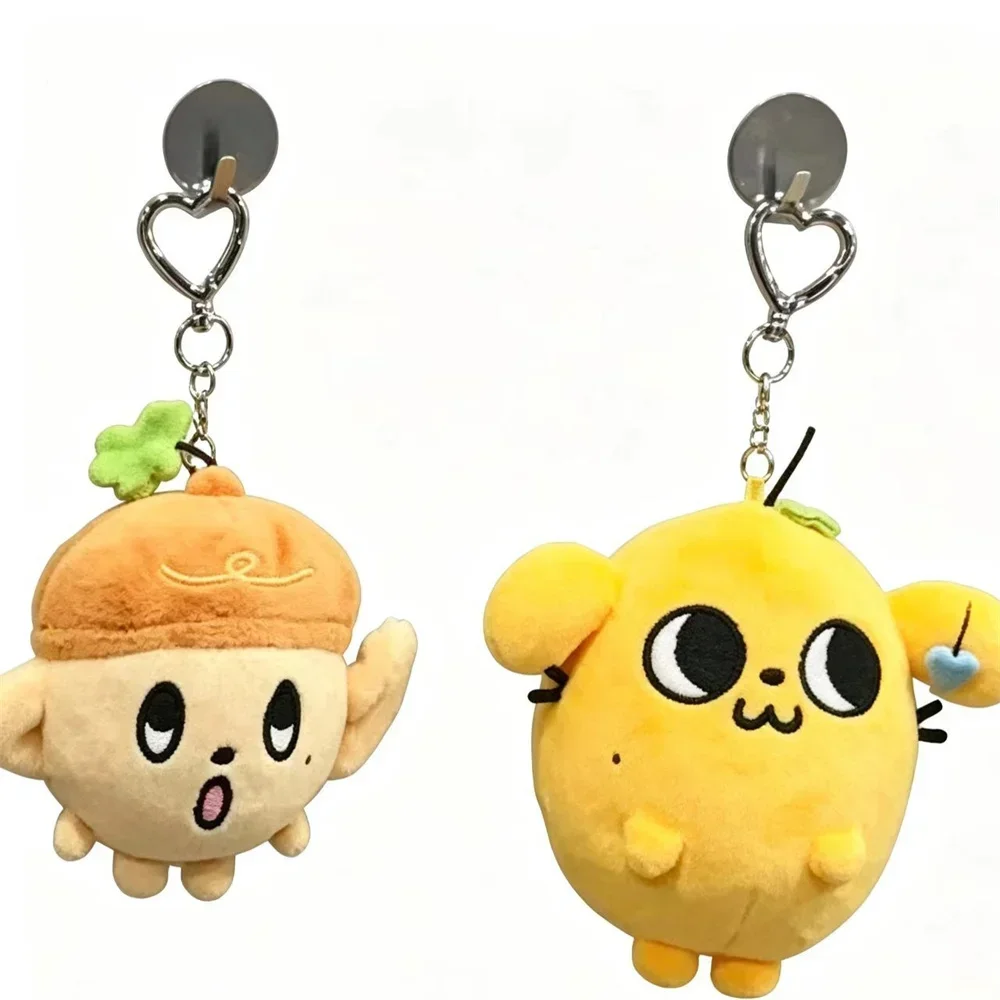 12cm Plüsch-Schlüsselanhänger AND2BLE Zhanghao RICKY HAN YUJIN Fans POP UP 3D Cartoon PP Baumwolle Weich Geprägtes Plüschtier Fans Taschenanhänger – Detail 6
