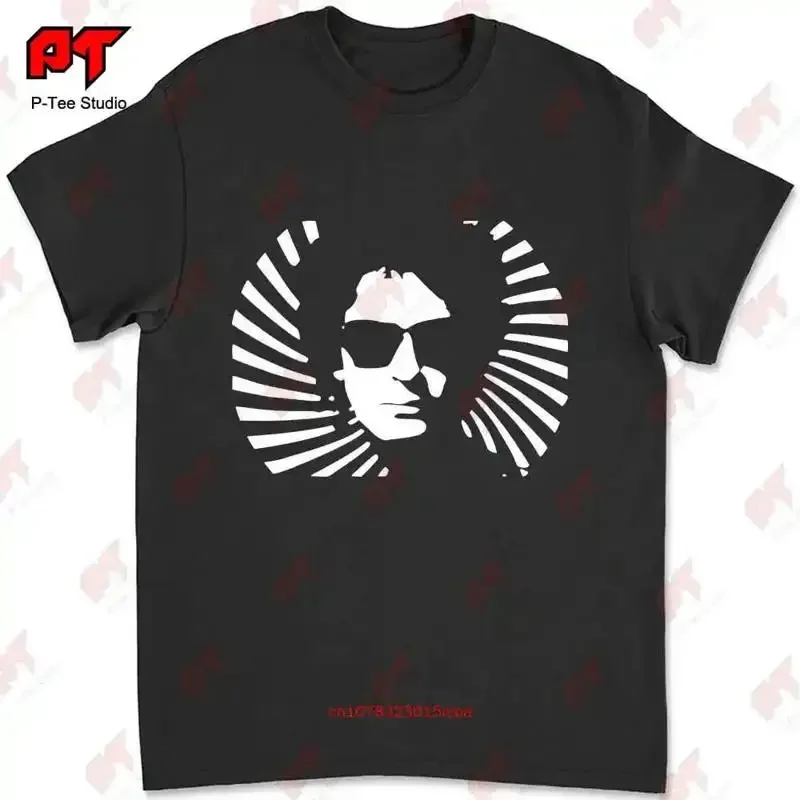 Soda Stereo Gustavo Cerati Black T Shirt Rock En Espanol Playera Negra T5L2