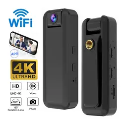 L15 Ultra HD 4K Wifi Hotspot Mini Camera Portable Digital Video Recorder Body Cam Night Vision DVR Miniature Camcorder