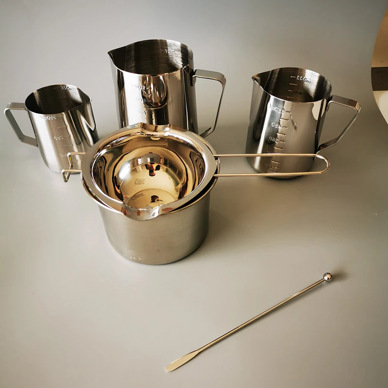 Water-proof Wax Pot Melting Wax Pot Stainless Steel Mixing Spoon Measuring Cup Boiling Wax Pot DIY Handmade Candle Making Tools view 5