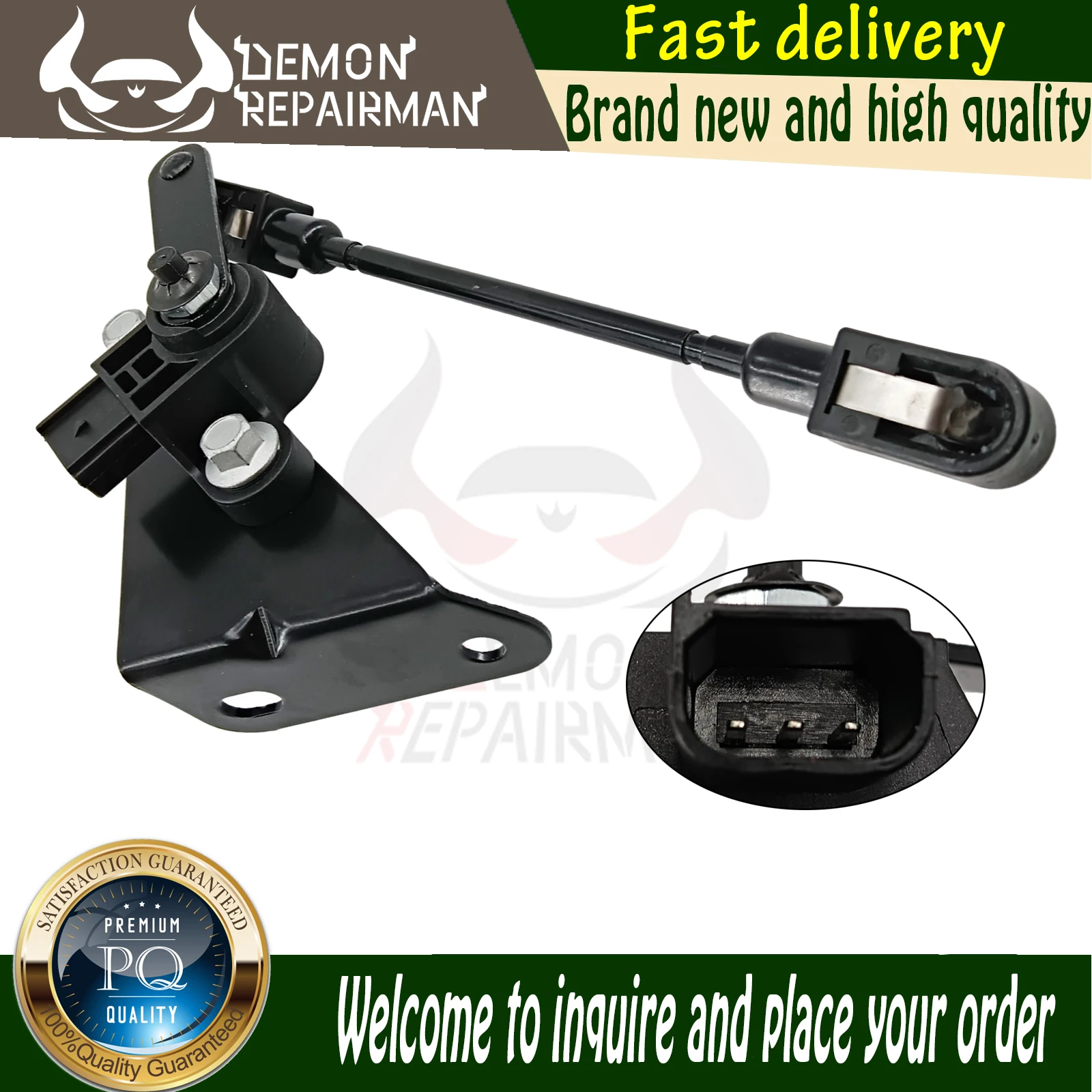 8W1Z5359A Rear Left Ride Height Level Senso Compatible with Ford Crown Victoria Mercury Grand Marquis Lincoln Town Car 4.6L