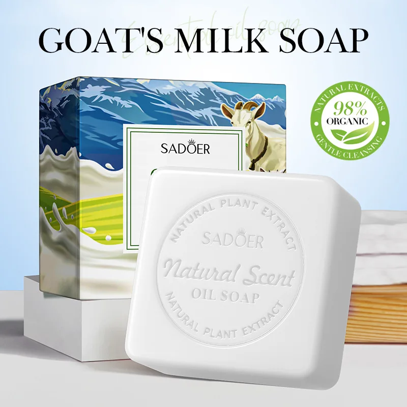 Goat Milk Essential Oil Soap Kojic Acid Original Body Care Akasuri Foam Cleansing Perfume Women Deep Glutathione Skin Whitening