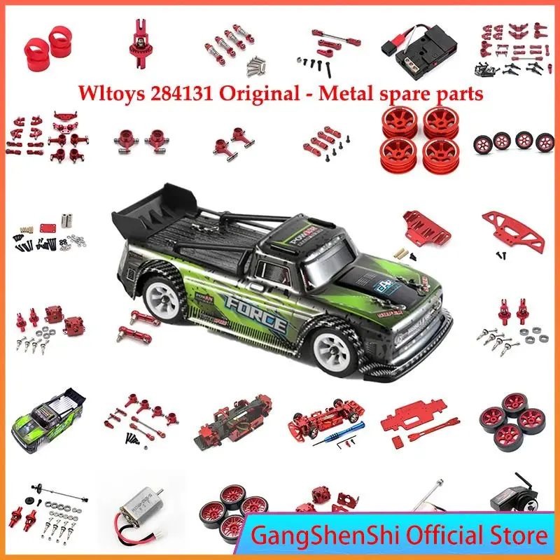 Wltoys 284131 K969 K979 K989 K999 P929 Set di cuscinetti differenziali per ingranaggi di trasmissione in metallo 1/28 RC Car upgrade Parts