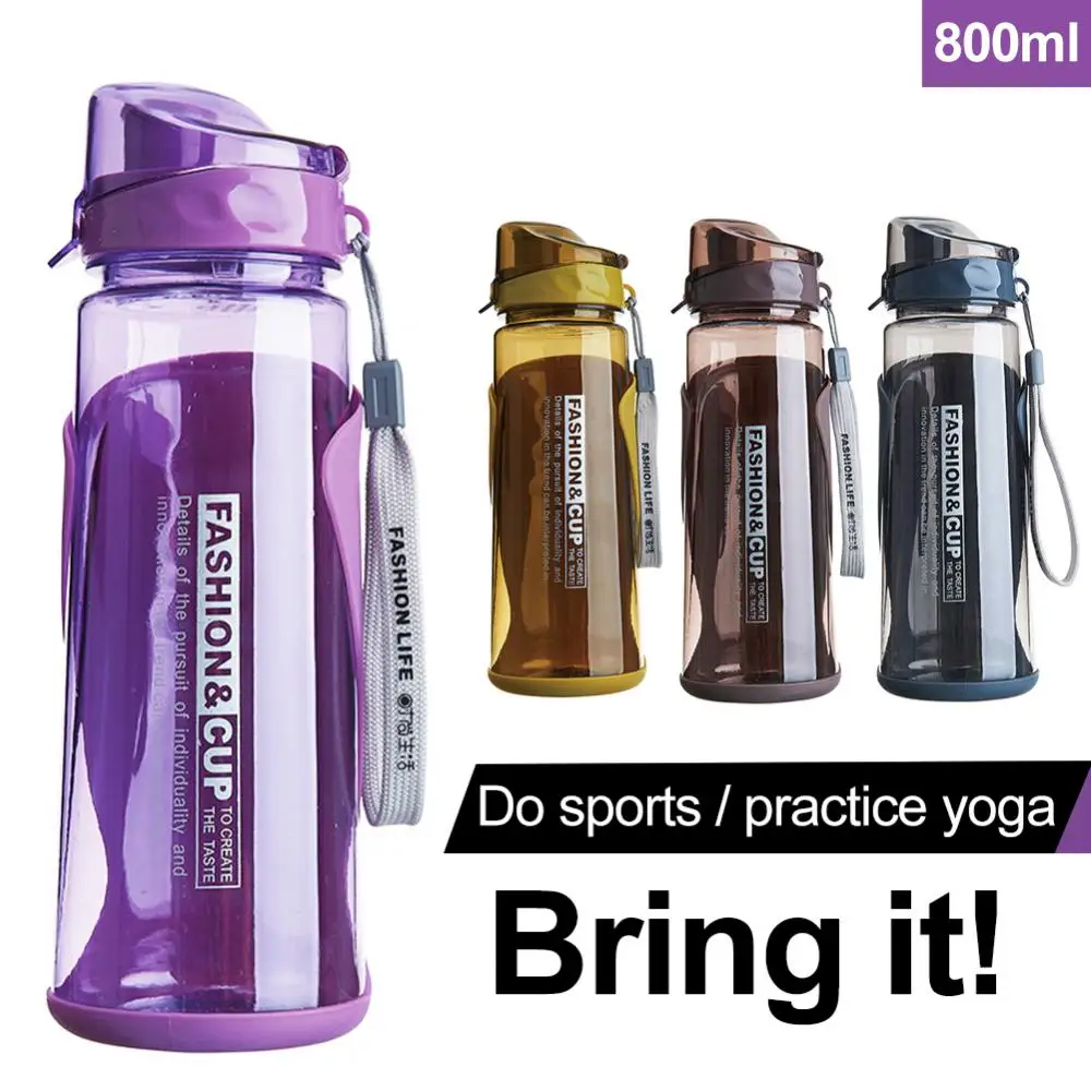 Drinkware Water Bottle Leakproof 700ml Outdoor Sports Travel Camping Kettle Drinkware