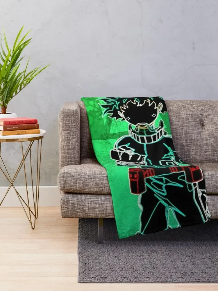 The Deku Midoriya Izuku Hero Academy #2 Throw Blanket Sofa Soft Beds Comforter Blankets