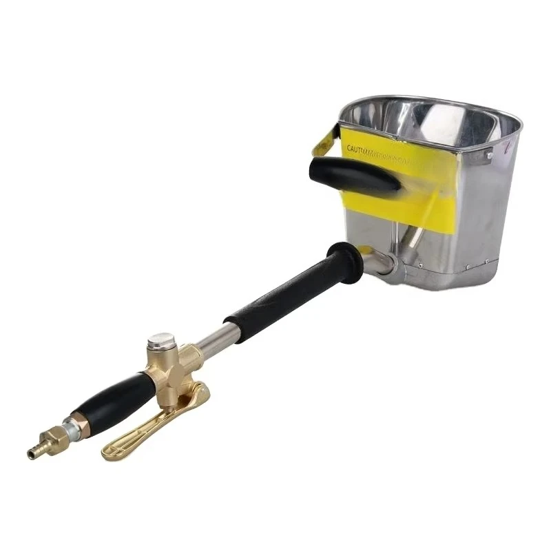 

New Electric Gypsum Hopper Gun Hot Sale Wall Mortar Cement Mortar Sprayer 220 Volt Motor Assembly