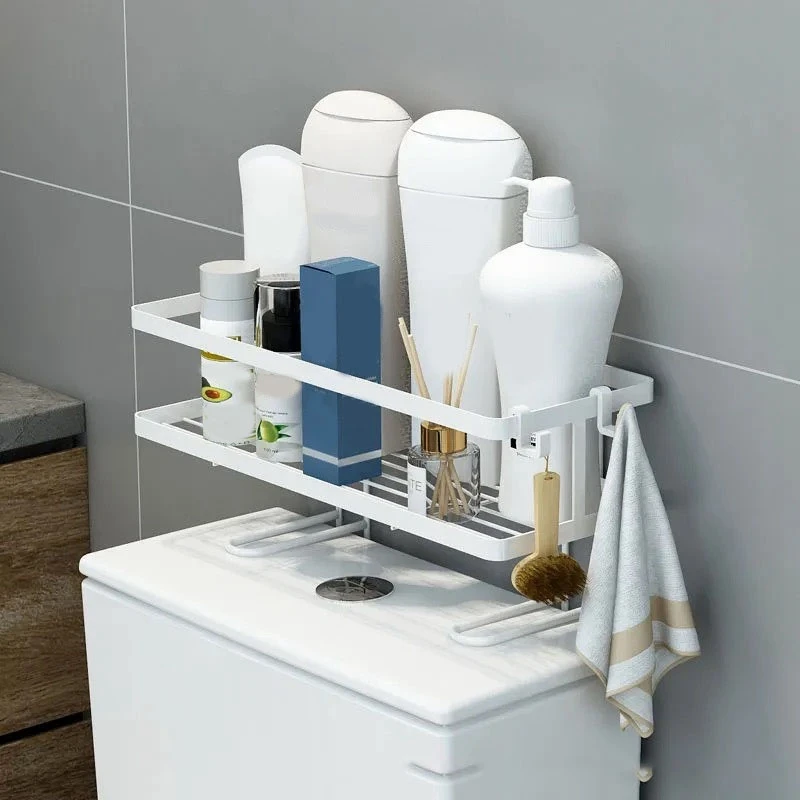 Bathroom Shelves, Over The Toilet Storage Cabinet,Anti-Surface Appropriate Size For Paper Towels Shampoos Bathroom Decor