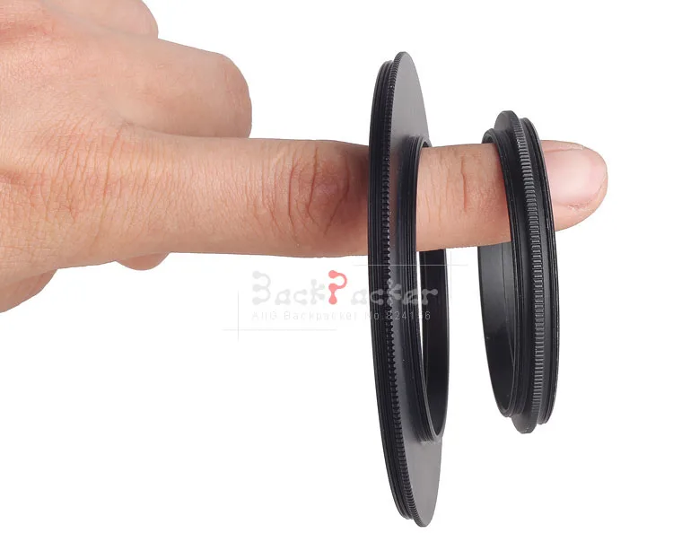 10Pcs Camera Adapter Ring Metal Male thread 52mm to Male thread 58mm Macro Lens Reverse Adapter Ring (35 models provide choice)