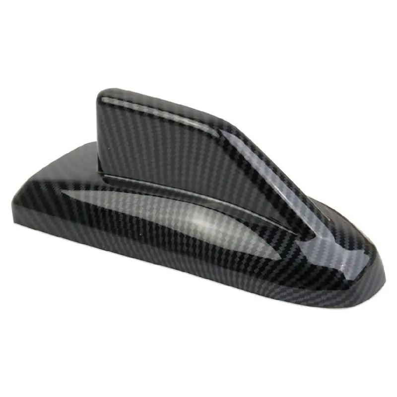 BB Carbon Fiber Roof Shark Fin Antenna Cover Trim For Silverado 2019-2022 Car Accessories