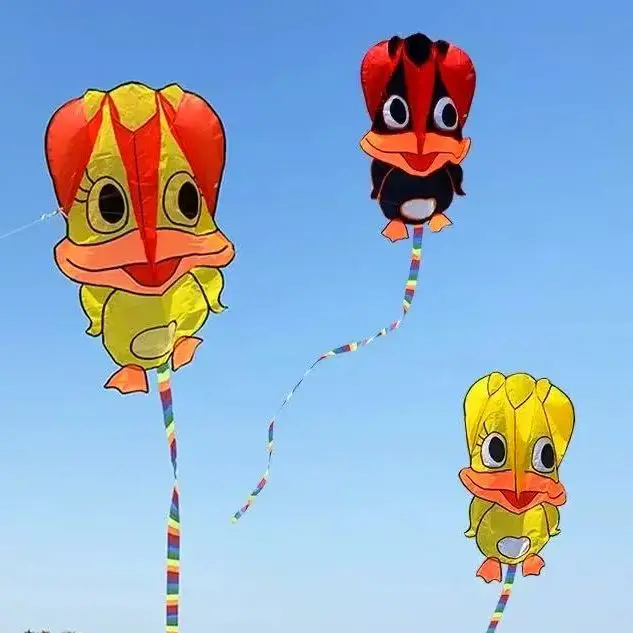 Nieuwe vliegers Eend vliegers vliegen zachte vliegers voor volwassenen vliegers speelgoed opblaasbare vliegers fabriek ripstop nylon stof octopus vliegers koi bar