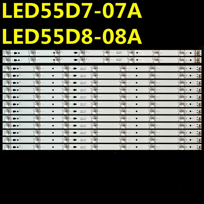 

LED Backlight Strip for LED55D7-07A LED55D8-08A 55A3Y U55H3 U55K5 U55A5 55A3Y 55A21Y 55E31Y LS55A51