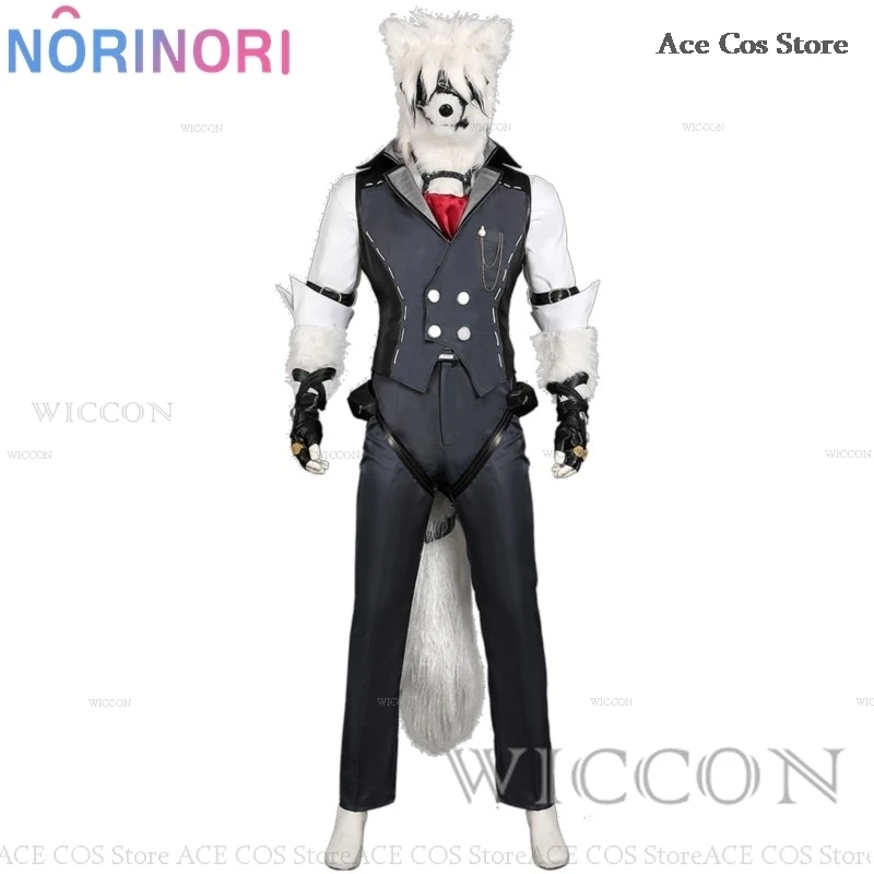 Game Zenless Zone Zero Von Lycaon Cosplay Costume Fashion Battle Uniforms Activity Party RolePlay Clothing Headwear