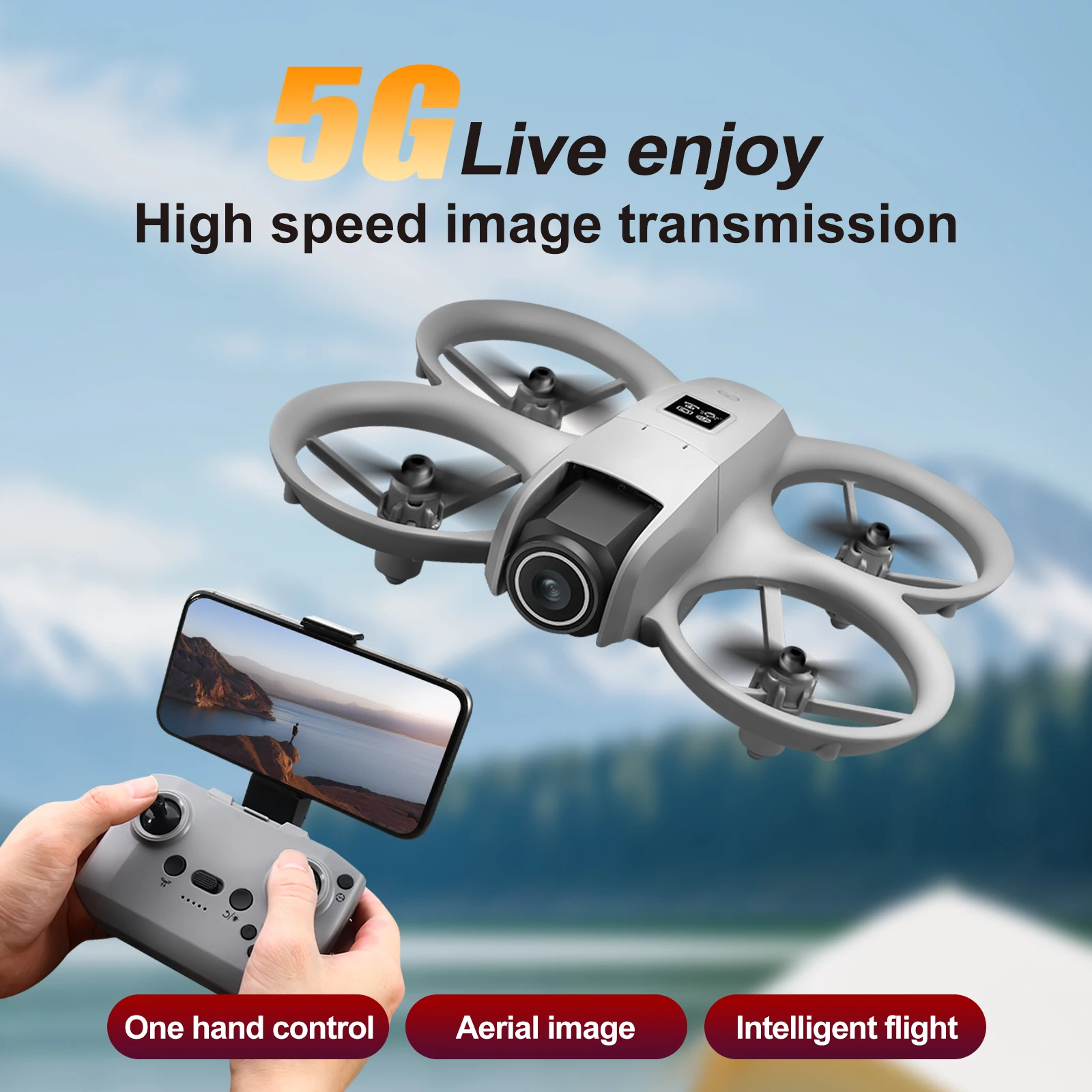 Nieuwe H21 Mini Drone Roterende Kleurrijke Licht Quadcopter Drone RC Vliegtuigen Vliegtuig Speelgoed 4k camera drones Kid Gift Speelgoed UFO