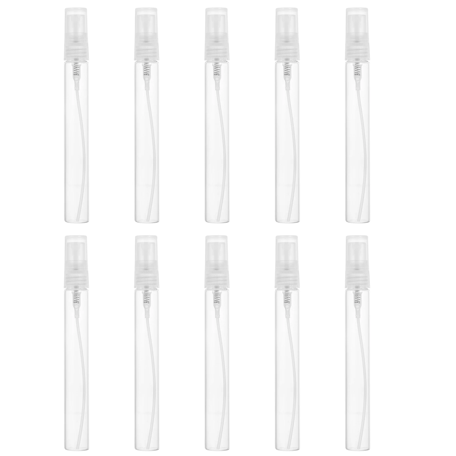 

20Pcs Glass Spray Bottles Refillable Leak Proof Small Portable Travel Essential Oil Water Storage Multipurpose Sub