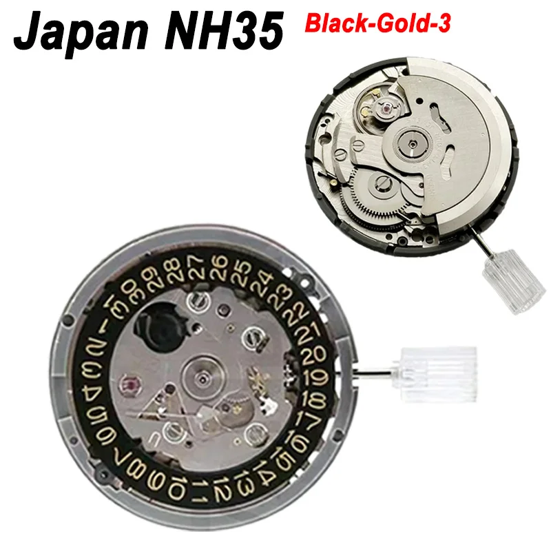 nuovo-nh35-movimento-meccanico-automatico-sostituzione-accessorio-orologio-ad-alta-precisione-24-gioielli-alle-3-calendario-nero-carattere-dorato