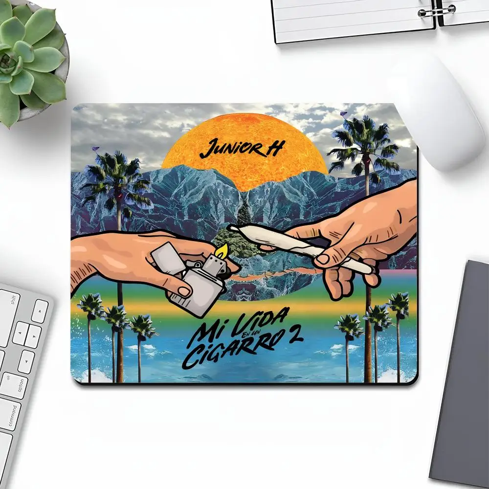 Singer Junior H Mouse Pad Art Gaming Gamer Small Rubber Locking Cute Edge Large Computer MousePad Laptop Desk Pad