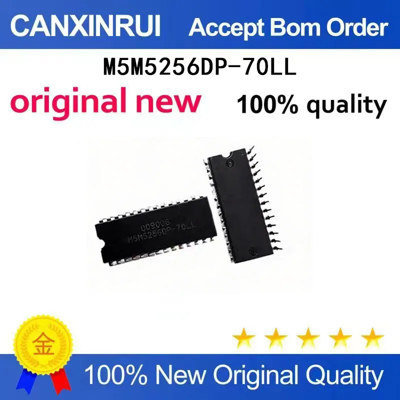

(5-100 Pieces) Brand new M5M5256DP-70LL M5M5256DP TO-220F spot chip IC