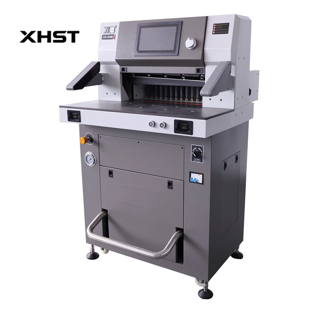 WD-5310H Hot Sale Hydraulic Paper Cutter 7 Inch Touch Screen Paper Cutting Machine 530 mm New Appearance Design Paper Guillotine