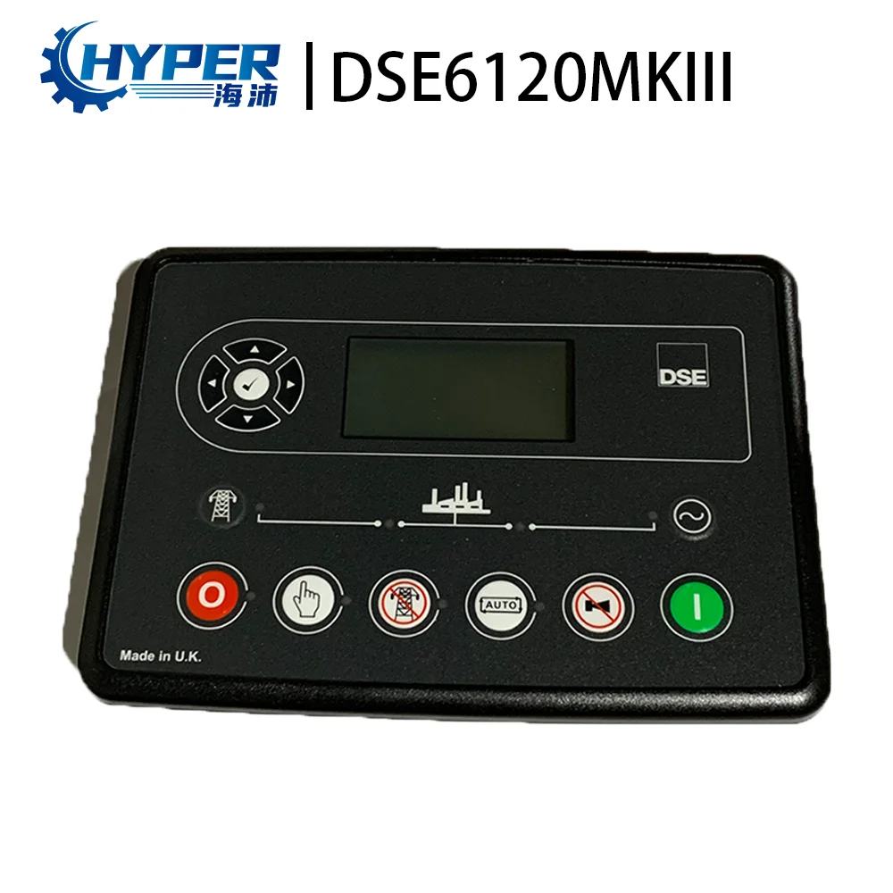 DSE6120MKIII Original Deep Sea AMF Auto Stop Generator Controller Panel Control Module Diesel Genset Spare Parts Genset Accessor