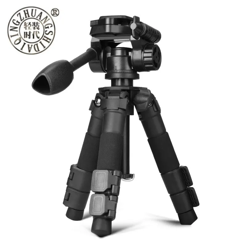 

QZSD Q166S Portable Mini Tripod Macro Photography for Digital Cameras and Mobile Phone Stand Video Studio Accessories