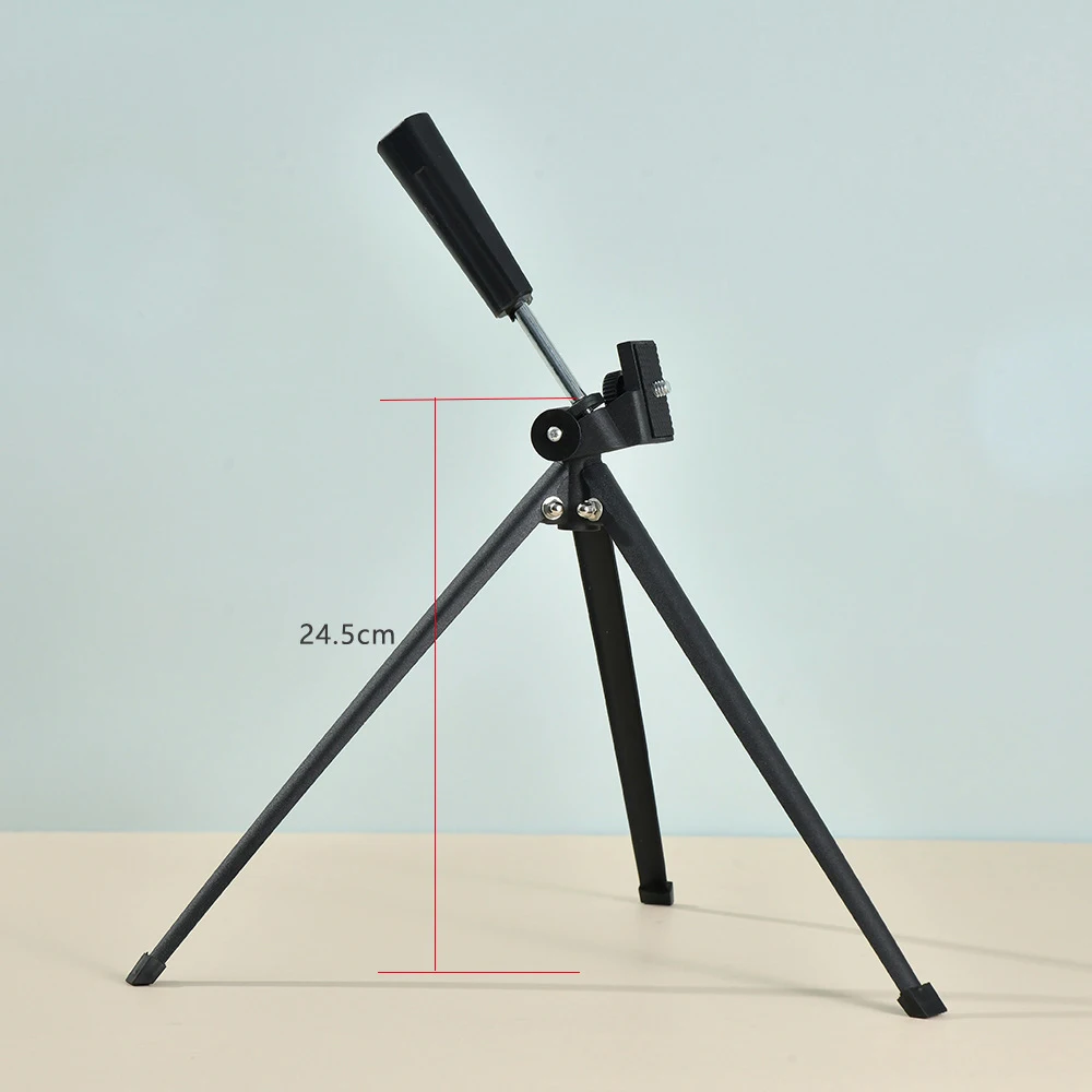Metal Tripod 1/4”Standard Interface 180 Rotating For Telescope Night Vision Scope Thermal Imaging Rangefinder Binoculars Brace