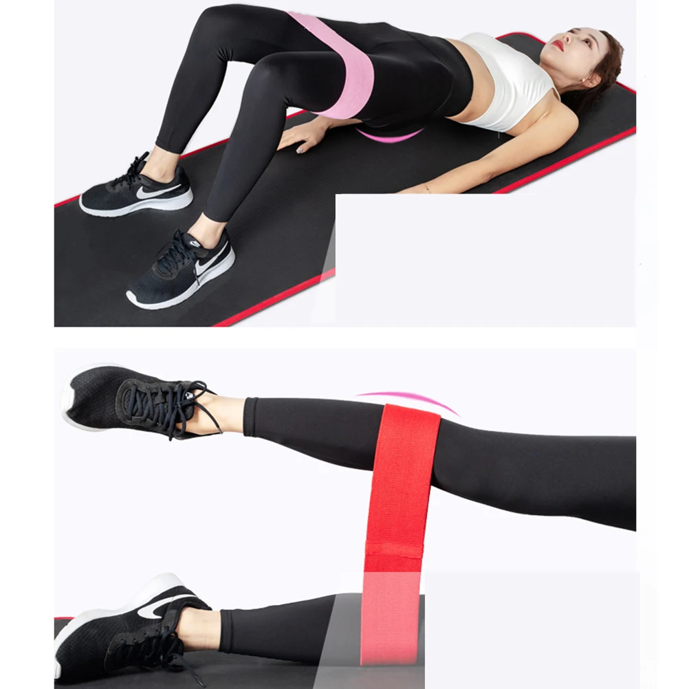 

Resistance Band Hip Tension Belt Elastic Squat Training Fitness Accessories Lightweight Portable Anti Slip