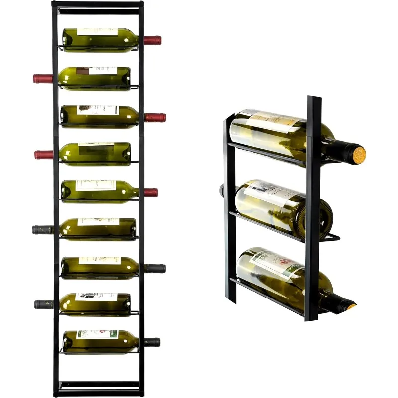 Rack Wall Mounted: Wall Holder for 10  Bottles - 4ft Morden  Rack Organizer  Storage Display